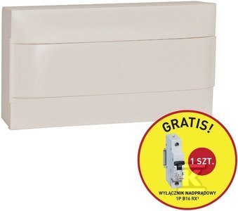 Praktyczna Rozdzielnica 1x18 Biała S Praktyczna Rozdzielnica 1x18 Biała S