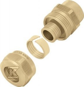Skręcana Złączka GW 16x2 G1/2" PUSH