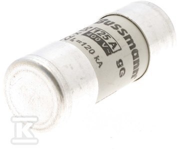 Wkładka Cylindryczna 22x58 125A 400V AC Wkładka Cylindryczna 22x58 125A 400V AC