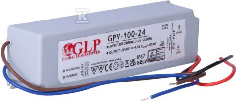 Zasilacz LED 24V 4,2A 100W ultraefektywny Zasilacz LED 24V 4,2A 100W ultraefektywny