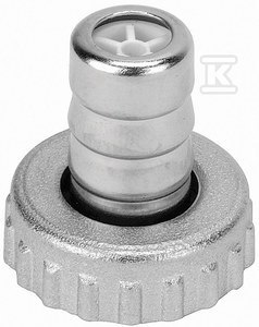 Zawór zakończeniowy z nakrętką 3/4" Zawór zakończeniowy z nakrętką 3/4"