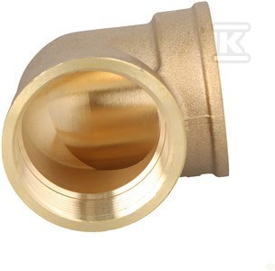 Kolanko mosiężne 6/4" nakrętno-nakrętne FERRO K07Z Kolanko mosiężne 6/4" nakrętno-nakrętne FERRO K07Z