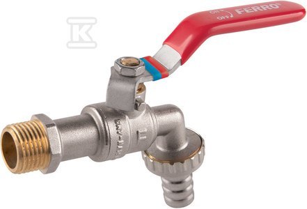 Kulowy zawór czerpalny F-Comfort 1" Metal Kulowy zawór czerpalny F-Comfort 1" Metal