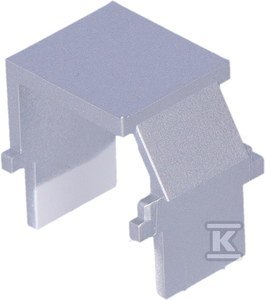 Srebrna Pokrywa RJ45/RJ12 Simon 54 Srebrna Pokrywa RJ45/RJ12 Simon 54
